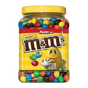 M&M's Peanut Chocolate Candies 62oz